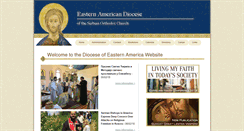 Desktop Screenshot of easterndiocese.org